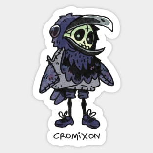 Cromixon deathling Sticker